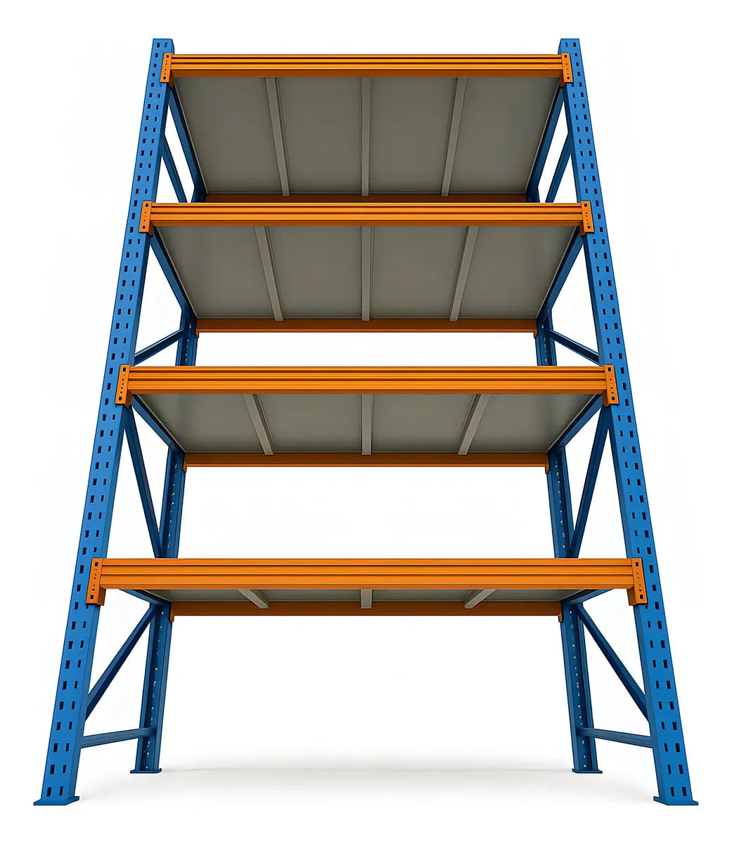X2 Rack Estanteria Metalica Repisa Racks Bodega 200x150x50cm