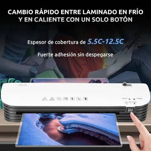Termolaminadora Plastificadora + Cortador De Papel Rapido