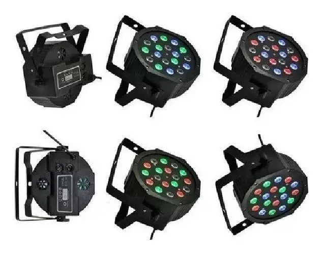 Luz De Escenario Led Tacho Par Qatar Shop Led 220v Luces Color Rgb