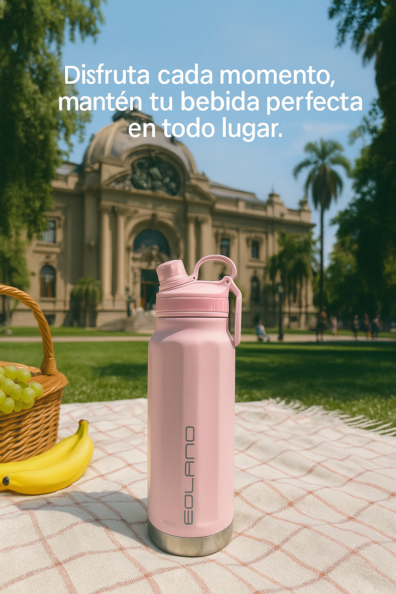 Termo 800ml Acero Inoxidable Botella Agua Termica Liquido