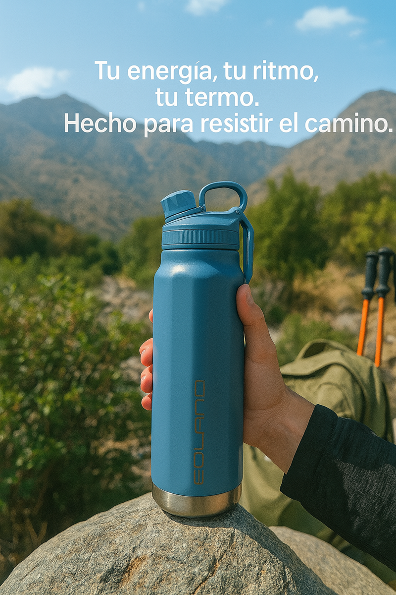 Termo 800ml Acero Inoxidable Botella Agua Termica Liquido
