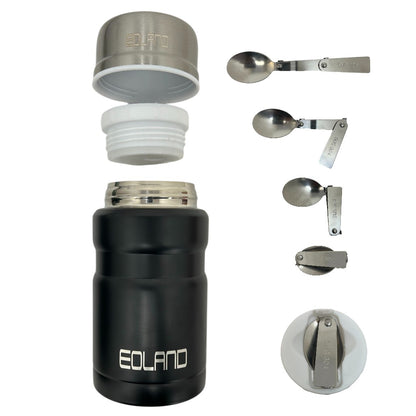Termo Comida Colacion 800ml Acero Inoxidable Bolso Cuchara