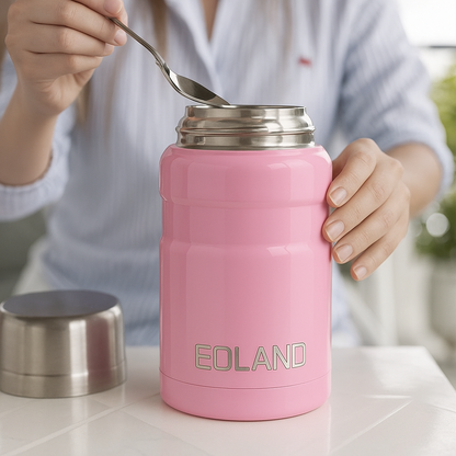 Termo Comida Colacion 800ml Acero Inoxidable Bolso Cuchara