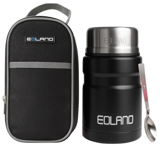 Termo Comida Colacion 800ml Acero Inoxidable Bolso Cuchara