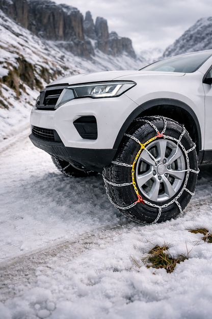 Set X2 Cadenas Autos Camionetas Kn Para Nieve Y Barro Rueda