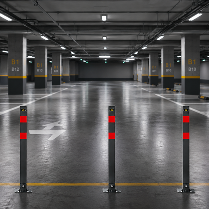 Tope Bloqueador Estacionamiento Barrera Antiparking 65 Cm