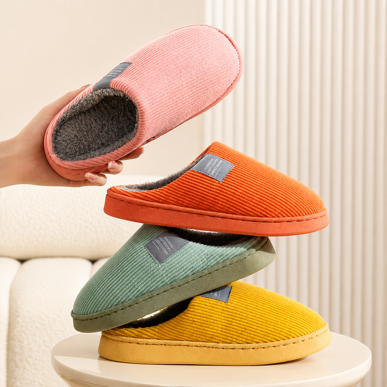 Pantuflas Chiporro Zapatillas De Levantarse Pantuflas