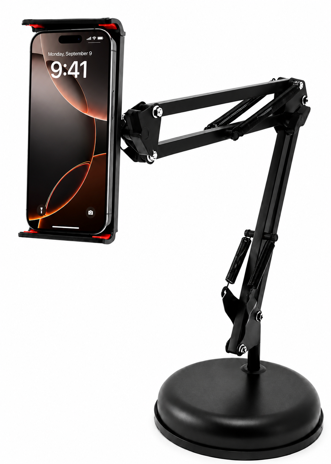 2X Soporte EOLAND Articulado Celular Tablet Escritorio Base Firme 360° (Copia)