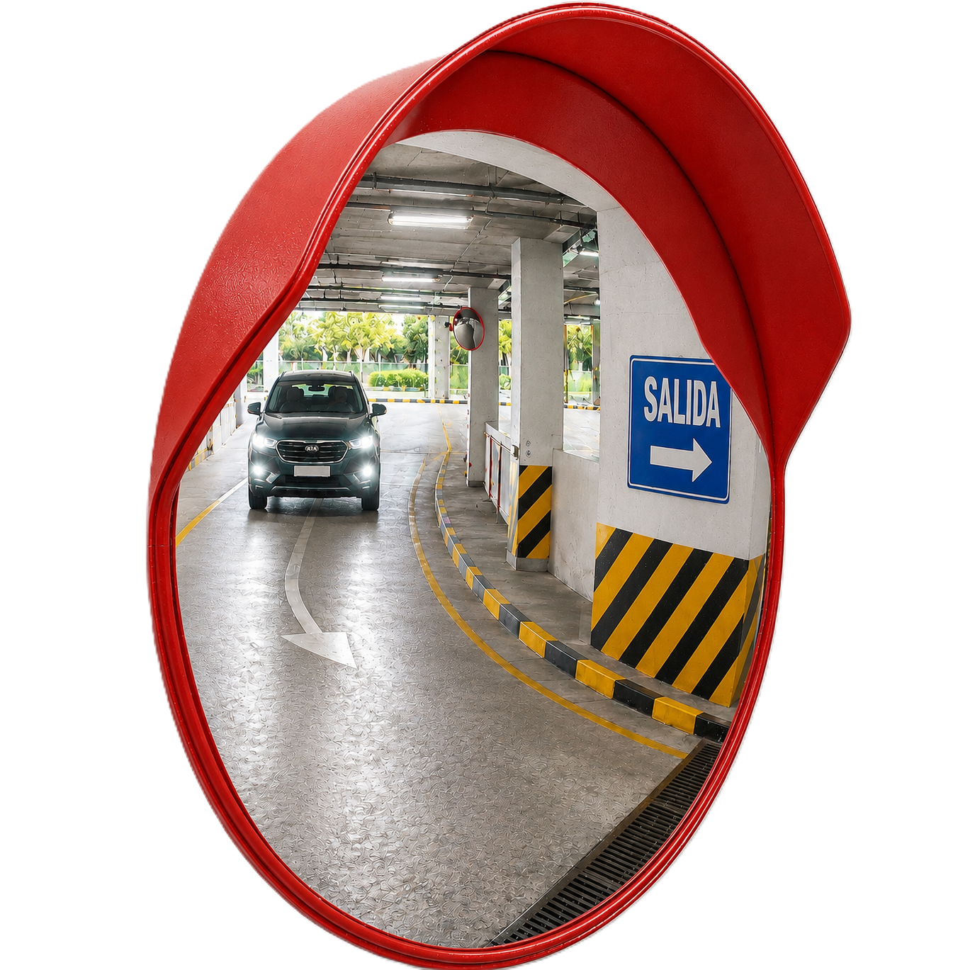 Espejo Convexo 60cm Panorámico Seguridad Exterior Interior
