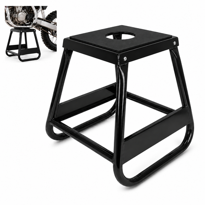 Soporte Eoland Moto Cross Base Metalica 200 Kg Goma Antideslizante Motocross Enduro Taller Garaje Servicio Mantenimiento Elevador Moto