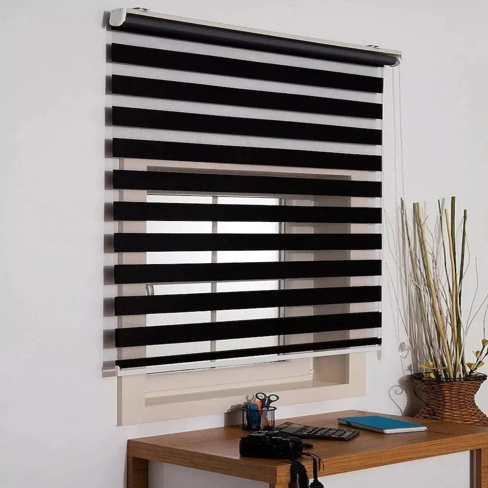 Cortina Roller Blackout Persianas Roller Dia Y Noche 180x200