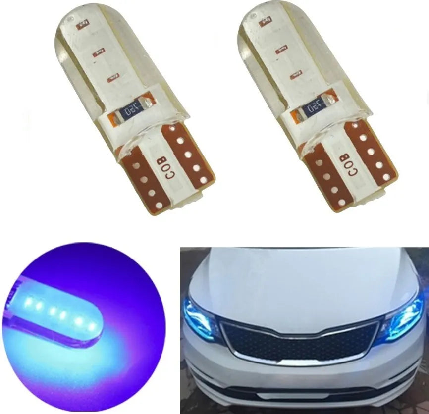 X2 Ampolleta Cola De Pescado Led Ampolleta Auto Luz Led T10
