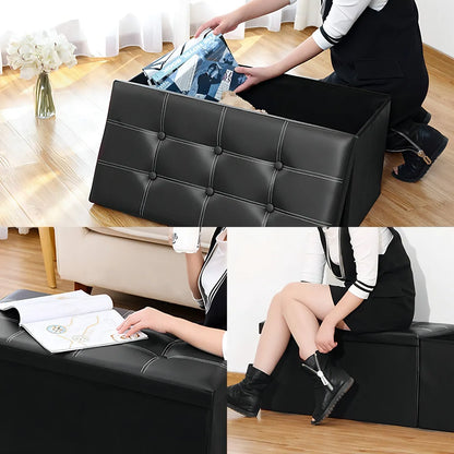 Banqueta Baul Pie De Cama Baul Puff Organizador Sillon Puff