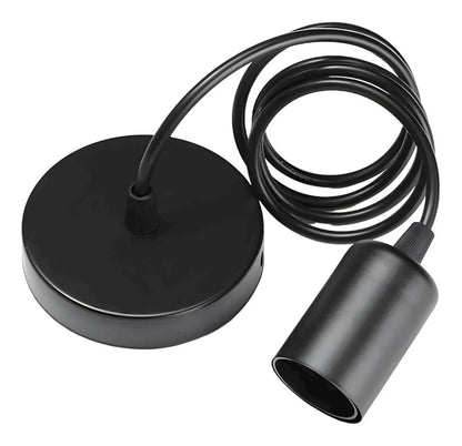 X2 Lampara Colgante Rustica Soquete Vintage Soquete E27 Retro