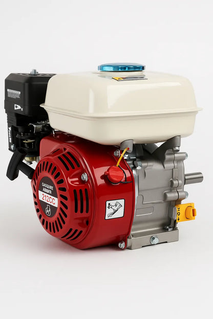 Motor Estacionario De 6.5hp 4 Tiempo Bencinero 2lts Eje 20mm