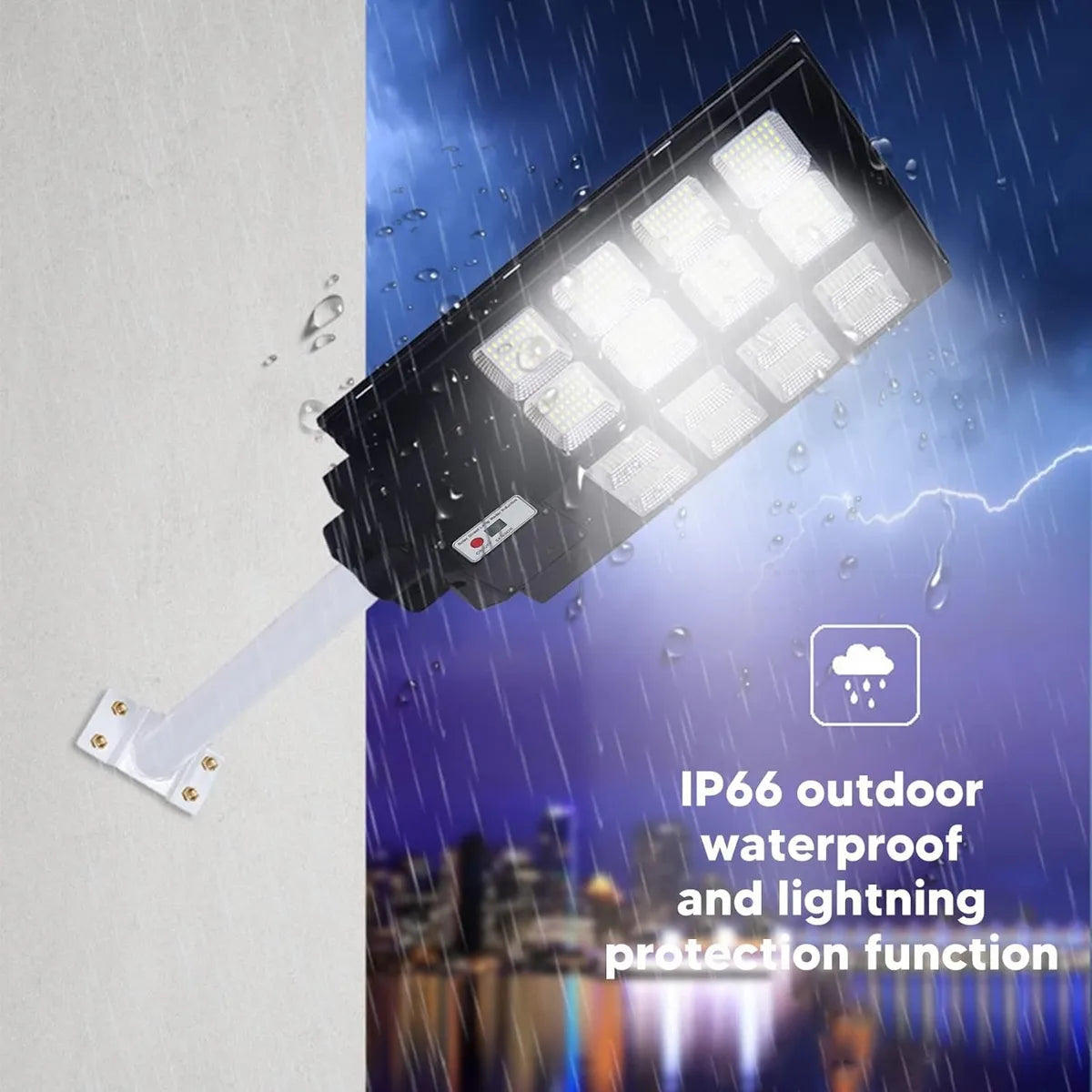 Foco Solar Led 800w Focos Exterior Foco Solares + Soporte