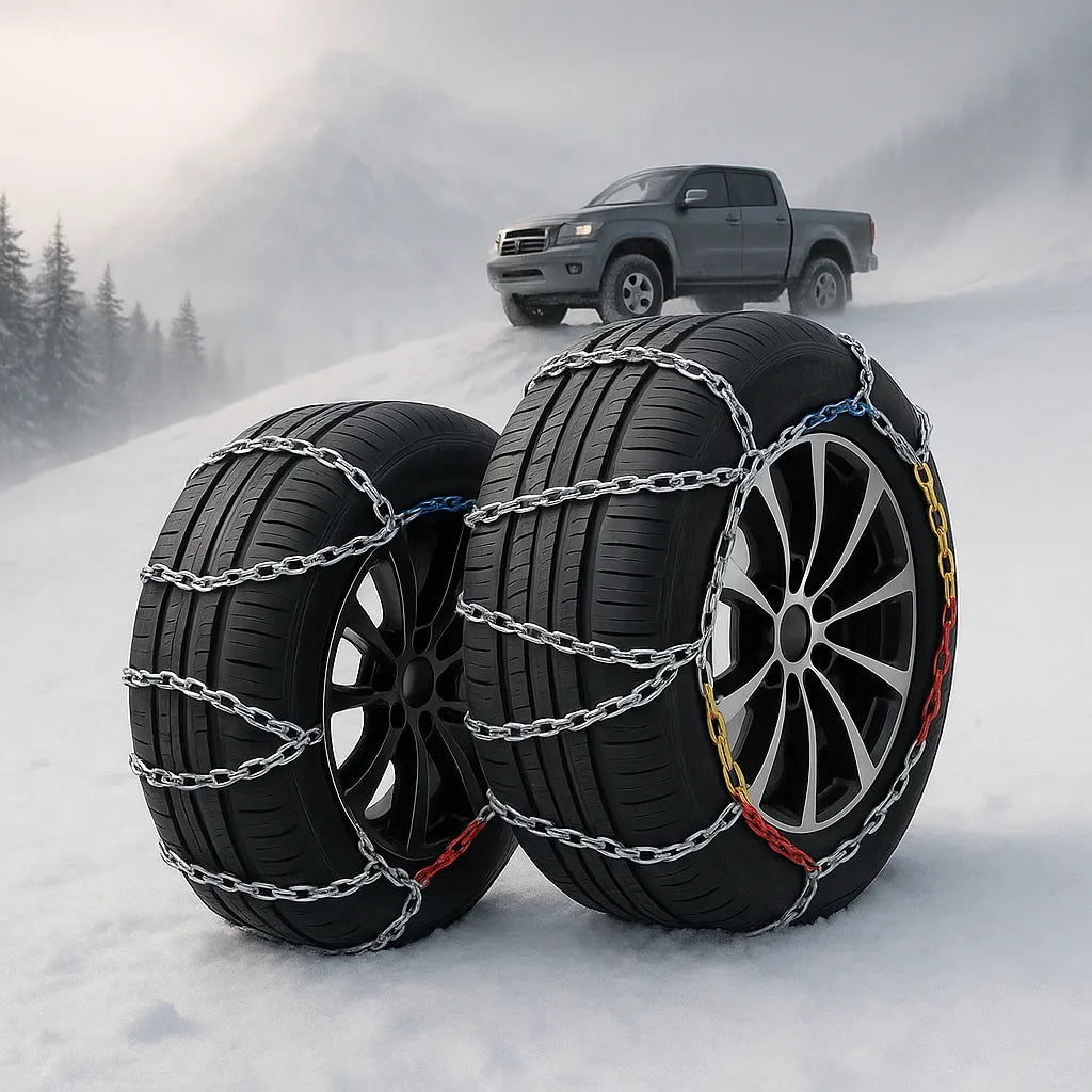 Set X4 Cadenas Autos Para Nieve Y Barro Camionetas Kn Rueda