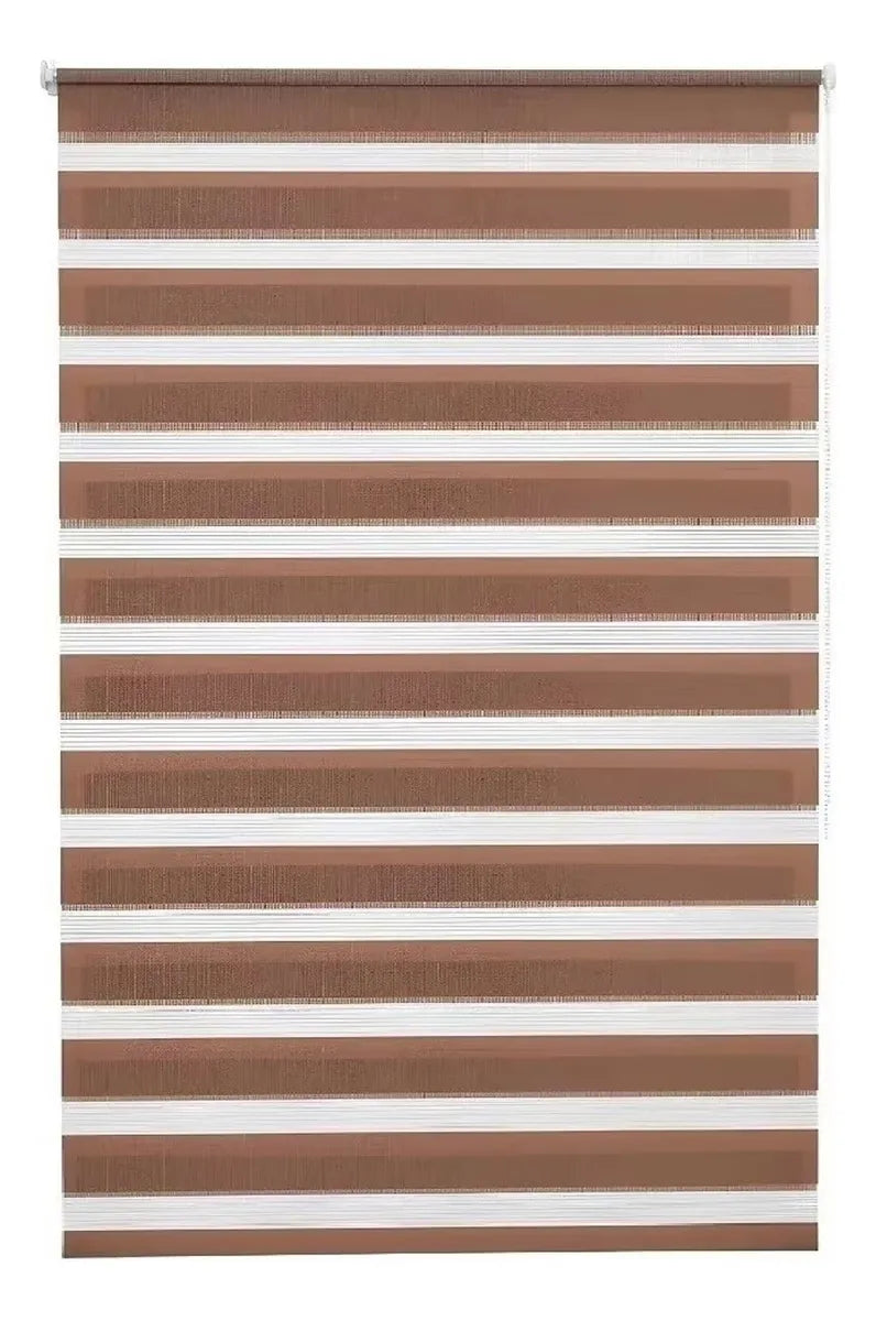 Cortina Dia Noche Cortinas Roller Duo Blackout 200x200 Cafe