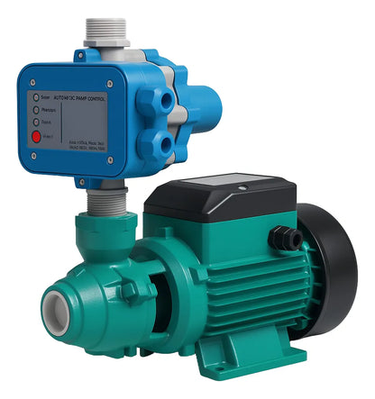 Bomba Centrifuga 1 Hp 220v + Controlador Presión Electrico