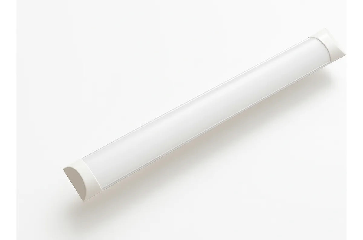 X3 Tubos Led 120cm Canaleta Led Luz Canoa Plana Tubo Led 36w