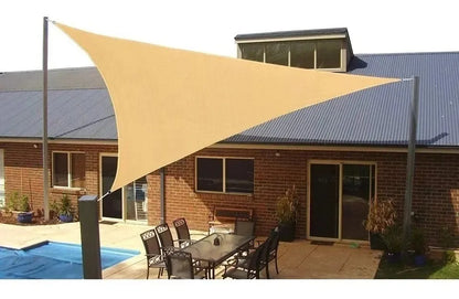 Vela Sombra Triangular Toldos Vela Malla Sombra 3.6x3.6 Mts