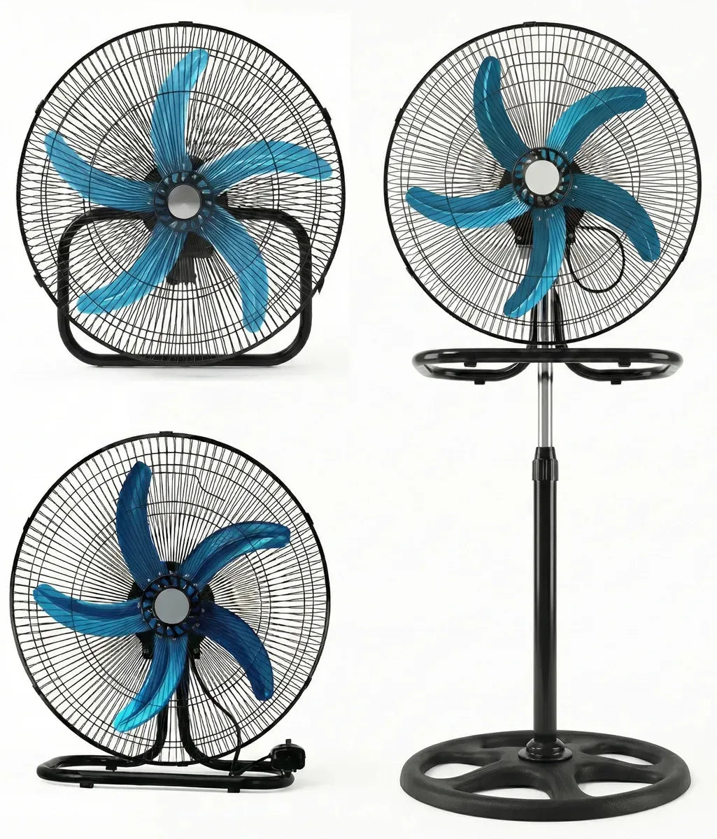 Ventilador Industrial 18 Pulgadas Pedestal, Mesa Y Pared
