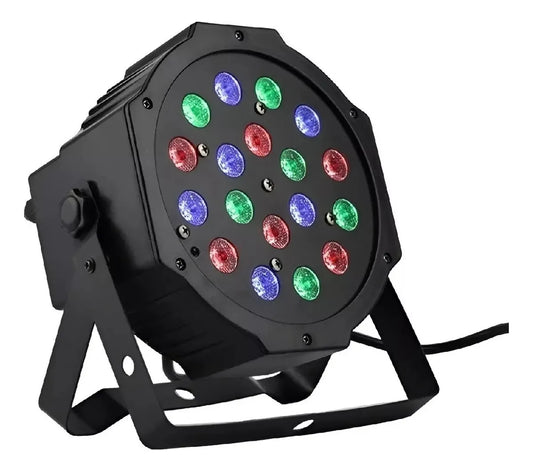 Luz De Escenario Led Tacho Par Led Xkl-a4 / 18x1 220v Luces Color Rgb