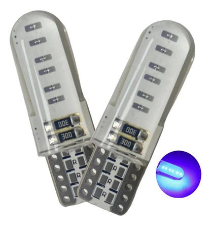 X4 Ampolleta Cola De Pescado Led Ampolleta Auto Luz Led T10