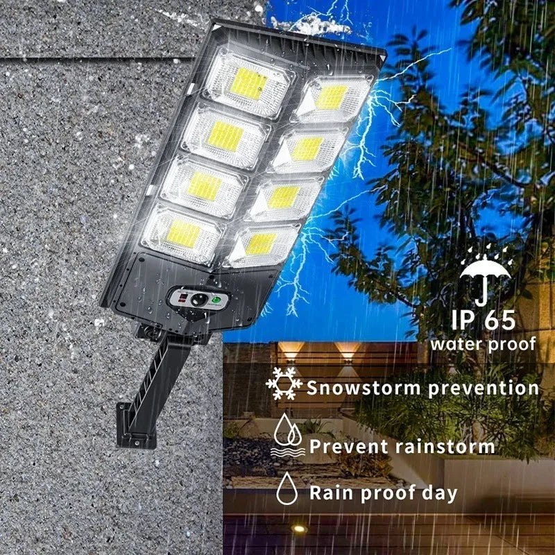 X2 Focos Led Con Sensor Exterior Focos Solares Potente Led 200w
