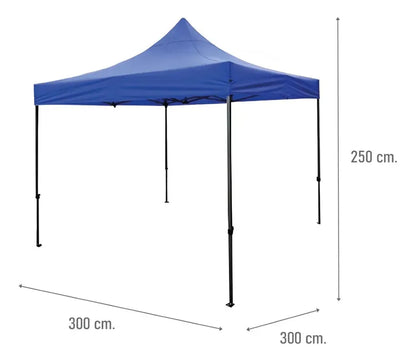 X2 Toldo 3x3 Lona Impermeable Toldos Retractiles Toldo Araña Azul