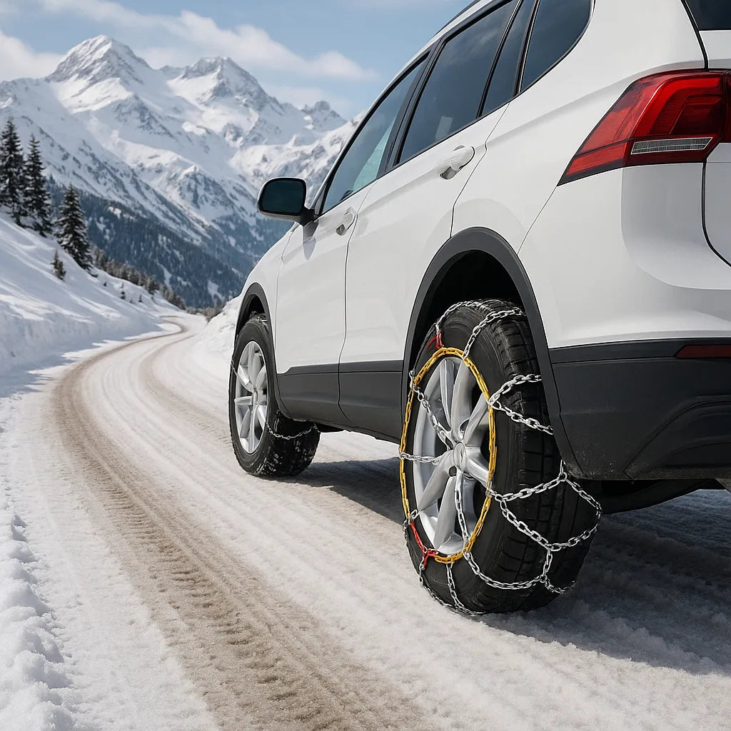 Set X4 Cadenas Autos Para Nieve Y Barro Camionetas Kn Rueda