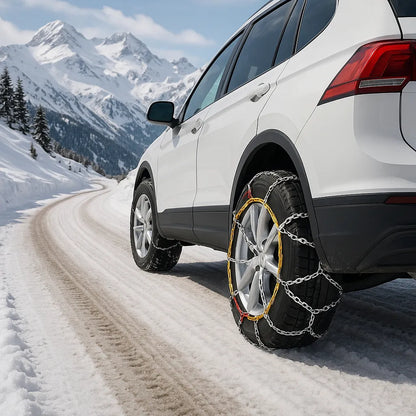 Set X4 Cadenas Autos Para Nieve Y Barro Camionetas Kn Rueda
