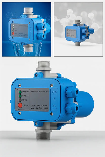 Kit Bomba De Agua 1/2hp 220v + Controlador Presión Electrico