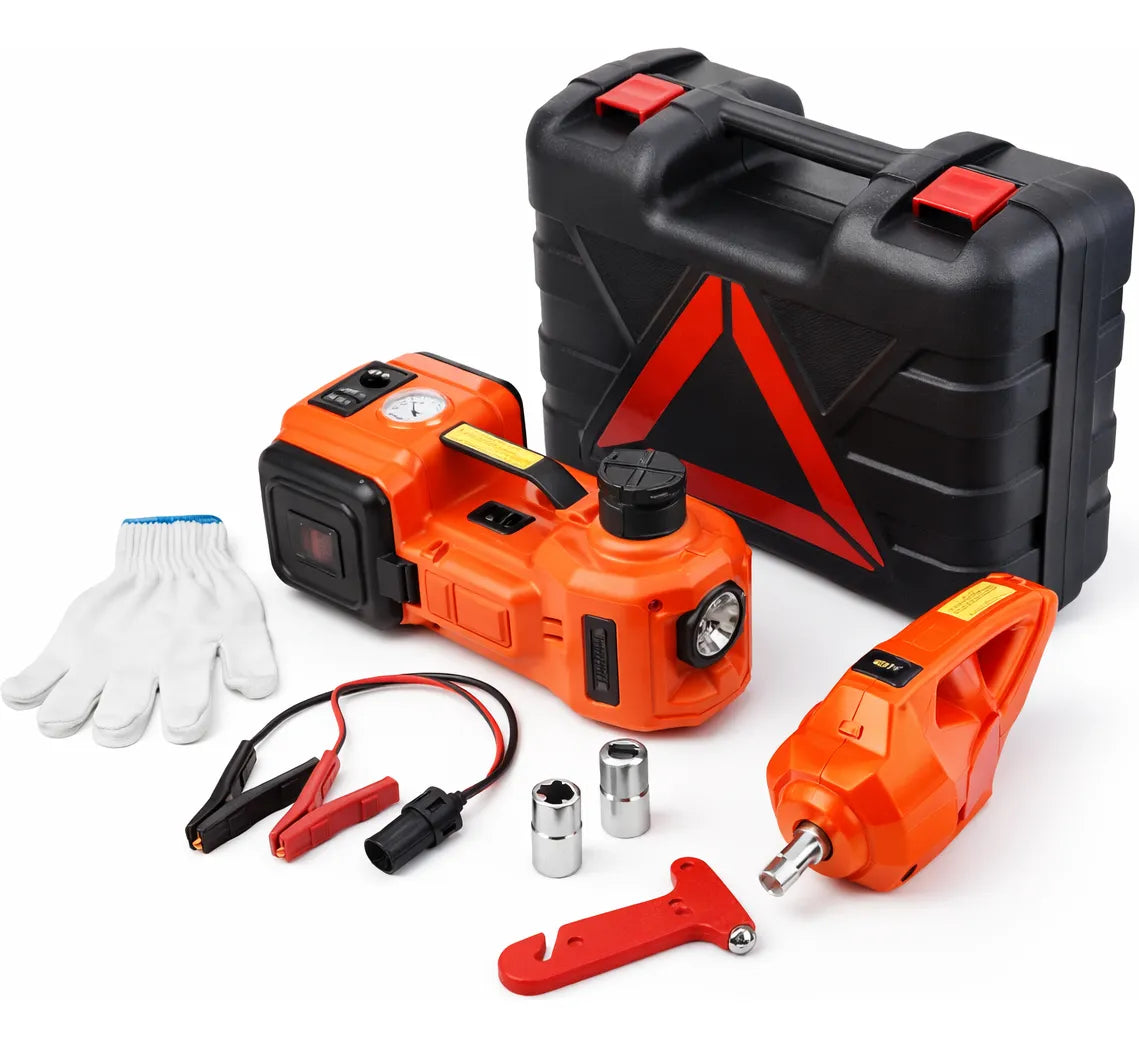 Compresor Automotriz 4en1 Conector Electrico Hidraulico 12v