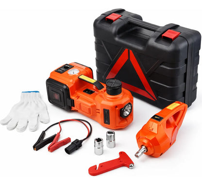 Compresor Automotriz 4en1 Conector Electrico Hidraulico 12v