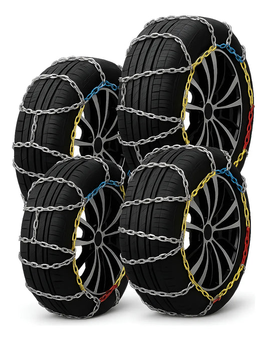 Set X4 Cadenas Autos Para Nieve Y Barro Camionetas Kn Rueda