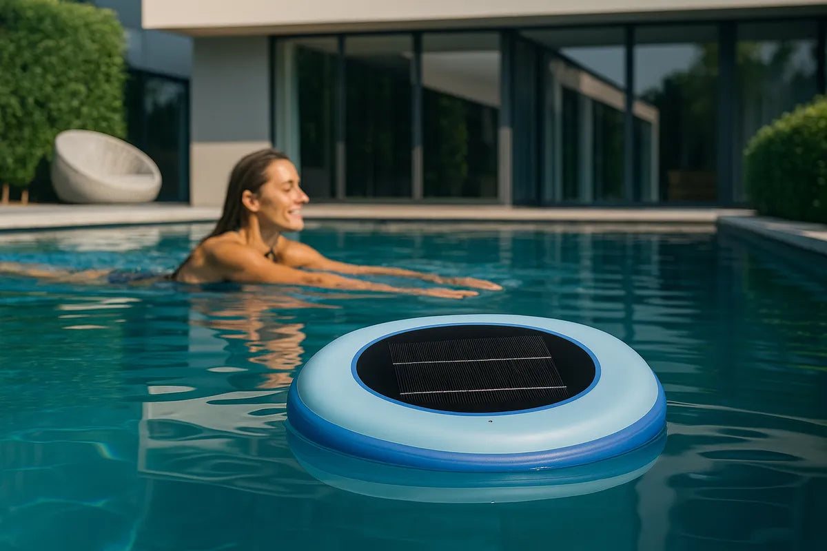 X2 Ionizador Solar Eoland Limpiador Flotante Para Piscina Accesorios Purificador Filtros De Piscinas Jacuzzi Piletas Tinajas