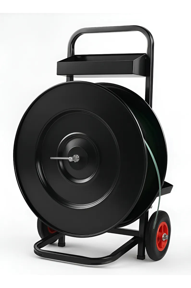 Carro Porta Rollo De Fleje Zuncho Enzunchadora Dispensador