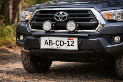 Porta Placas Patentes Soporte Focos Barra Led Frontal 4x4