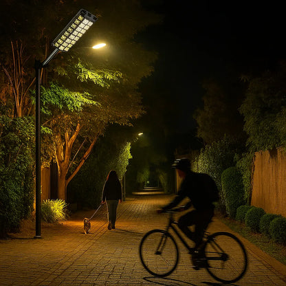 Foco Led Exterior Con Sensor Movimiento Focos Solar 1200w