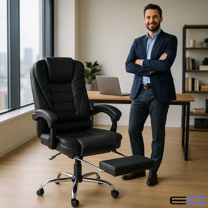 Silla De Oficina Profesional Ergonomica Reclinable Ajustable