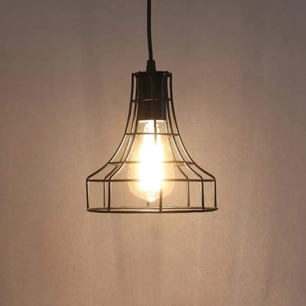 Lampara De Techo Colgante Moderna Living Dormitorio Rustica