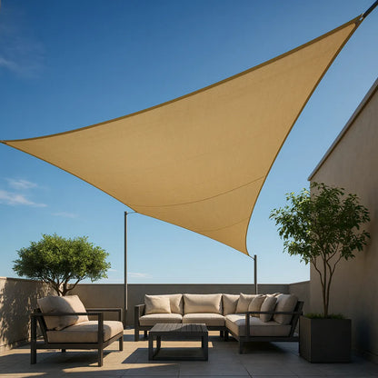 X2 Carpa Toldo Vela Triangular Vela Sombra Lona Toldo 3x3
