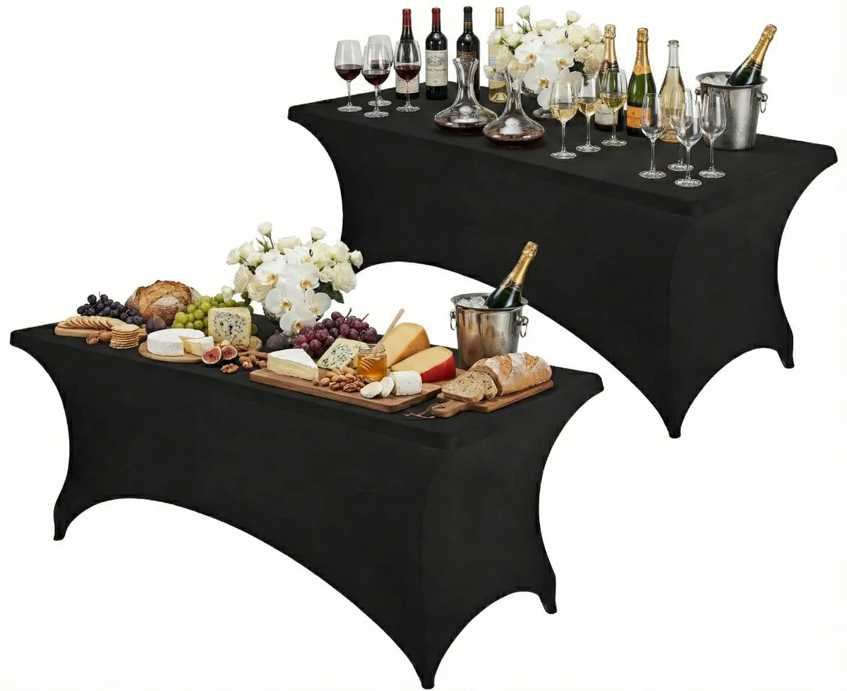 X2 Mantel Funda Spandex Elastica Rectangular 183x75x75 Eventos
