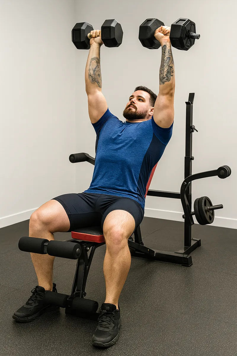Maquina Banco Multifuncional Gimnasio Soporte Pesas 200kg