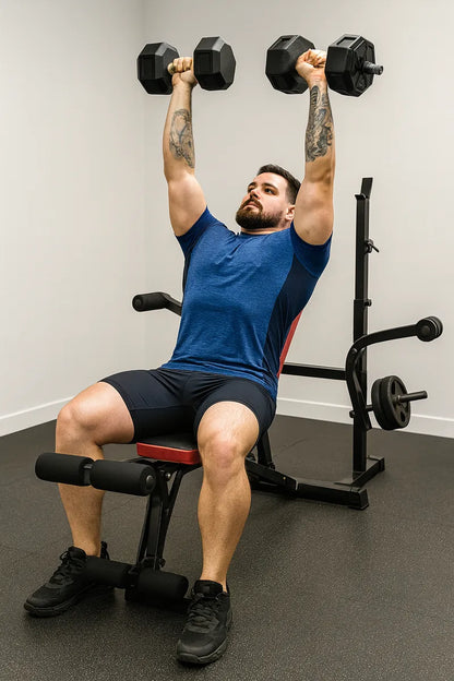 Maquina Banco Multifuncional Gimnasio Soporte Pesas 200kg