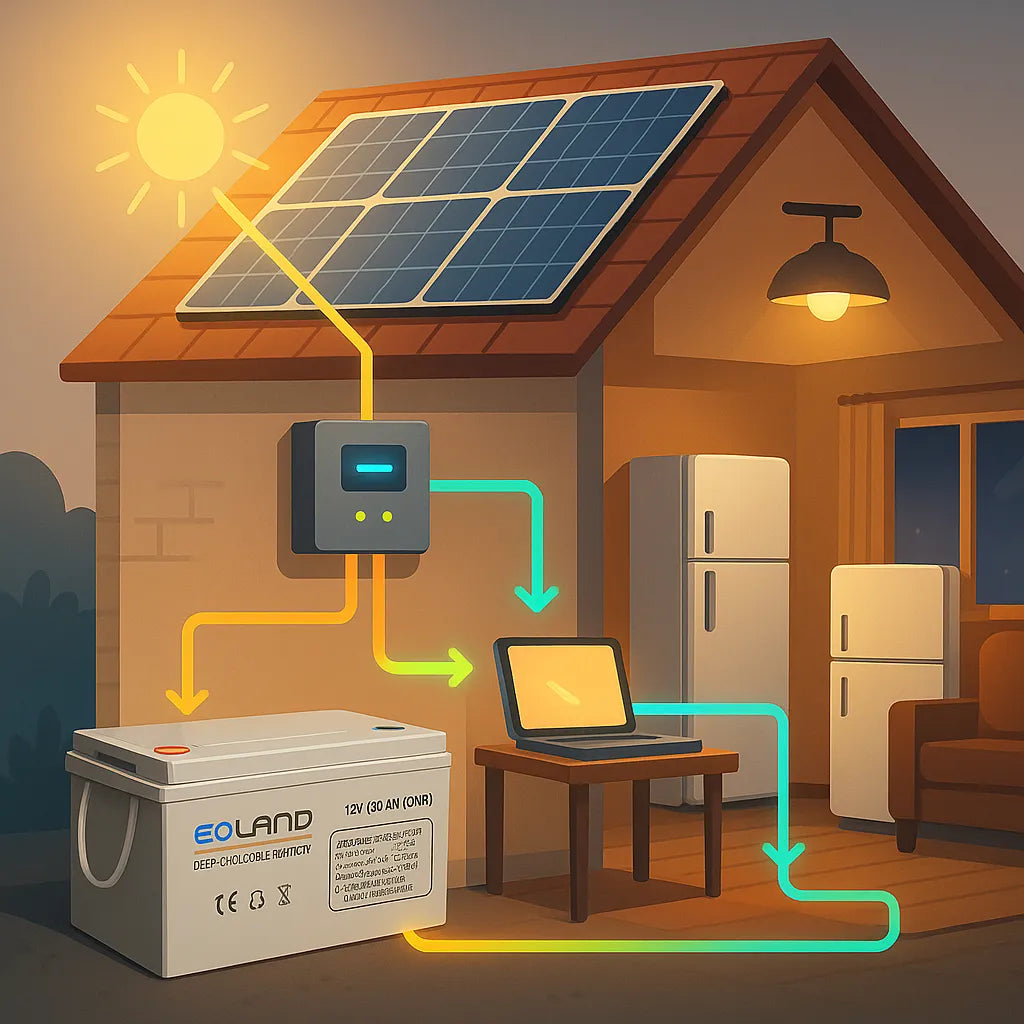 Bateria Ciclo Profundo 12v 150ah Baterias Gel Energia Solar