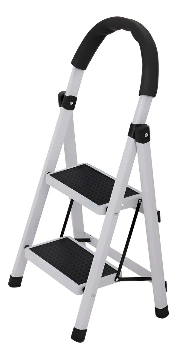 Escalera De 2 Peldaños Tijera Plegable Escala Antideslizante