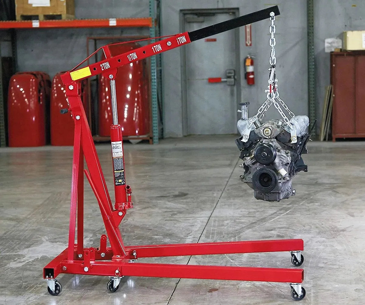 Tecle Grua Pluma Para Sacar Motores 2 Toneladas Hidrailica