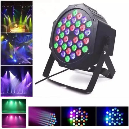 Pack 4 Luces Disco Dmx Focos Par Led Luces De Discoteque 36l